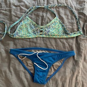 Jolyn Swim Top (M) & Jolyn Swim Bottoms (Lg)